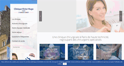 Desktop Screenshot of clinique-victorhugo.fr