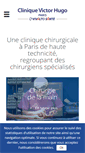 Mobile Screenshot of clinique-victorhugo.fr